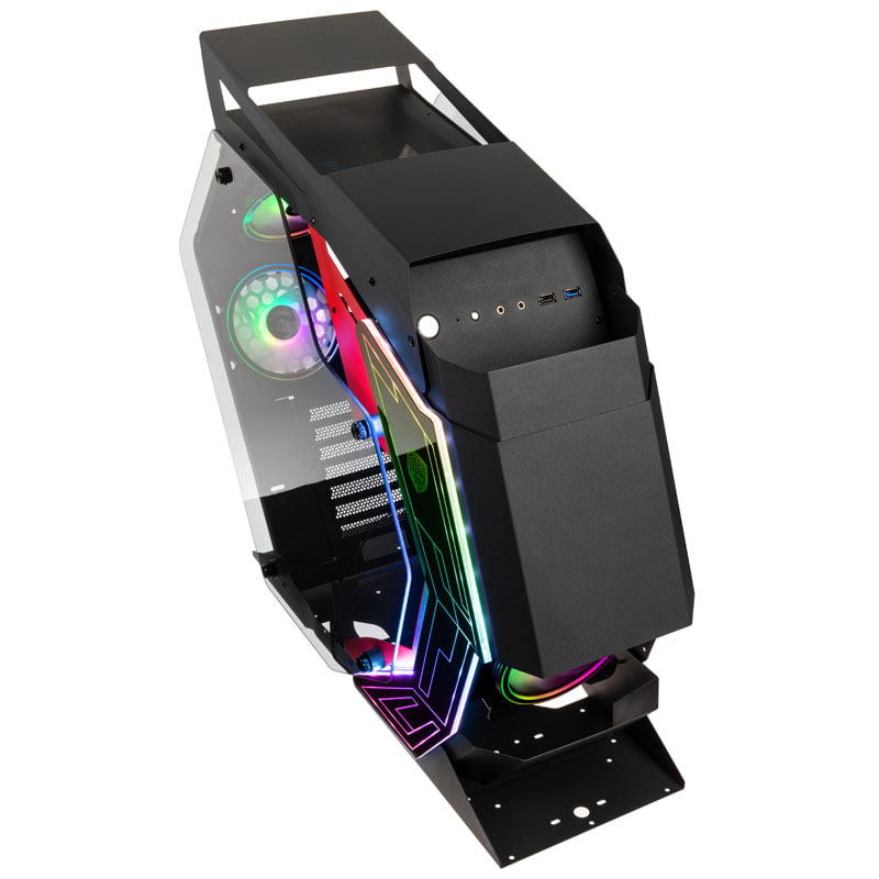 Kolink Big Chungus Hench Edition Midi Tower ARGB Showcase - Black Kolink