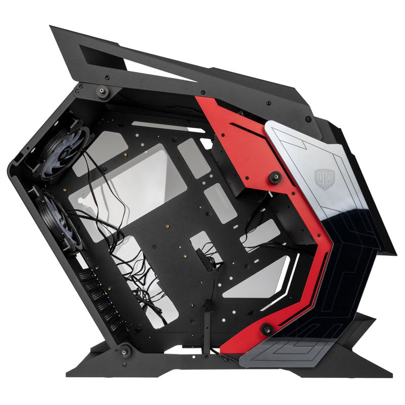 Kolink Big Chungus Hench Edition Midi Tower ARGB Showcase - Black Kolink