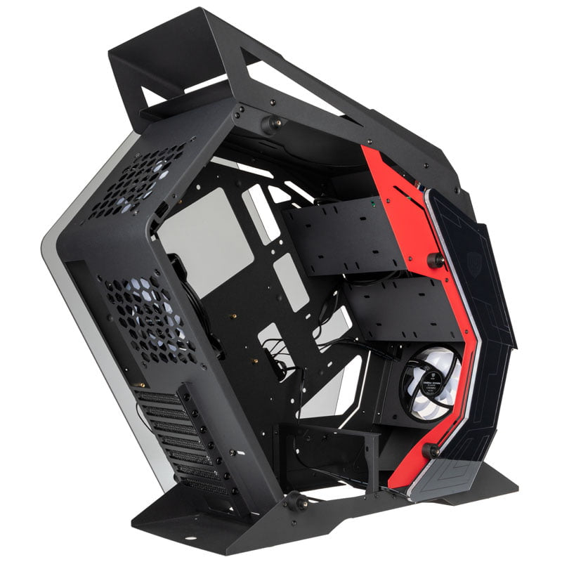 Kolink Big Chungus Hench Edition Midi Tower ARGB Showcase - Black Kolink