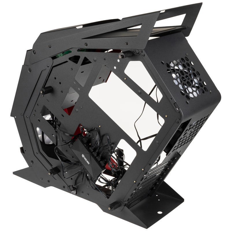 Kolink Big Chungus Hench Edition Midi Tower ARGB Showcase - Black Kolink