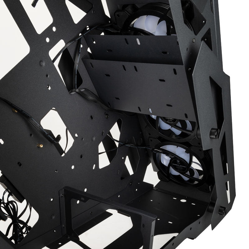 Kolink Big Chungus Shredded Edition Midi Tower ARGB Showcase - Black Kolink