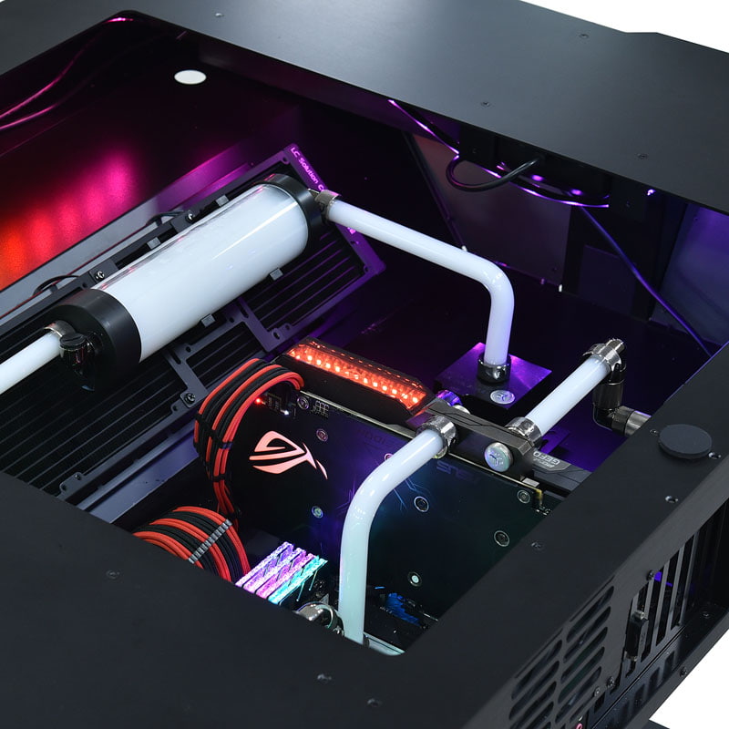 Lian Li DK-04F Desk Case (hight adjustable) Lian Li