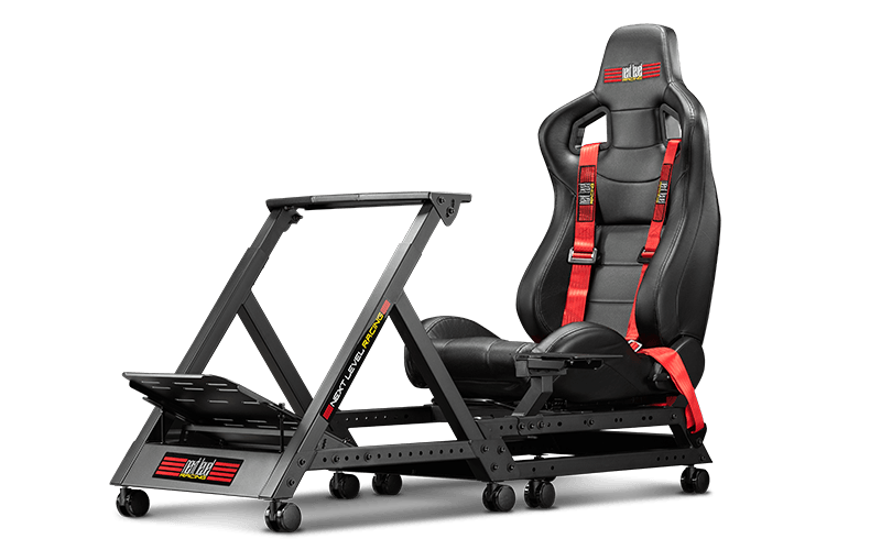 Next Level Racing GTtrack Racingseat Sort/Rød Next Level Racing