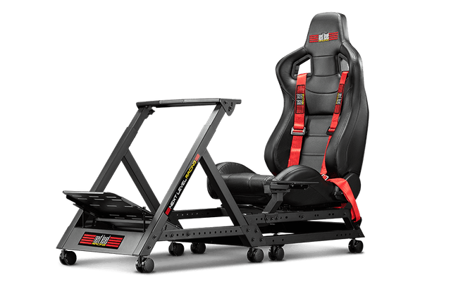 Next Level Racing GTtrack Racingseat Sort/Rød Next Level Racing