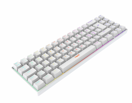 Havit KB496L Hvid 65% Gaming Tastatur RGB Lys Havit