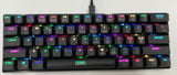 Geekd Reflex Rgb 60% tastatur 61 key Geekd