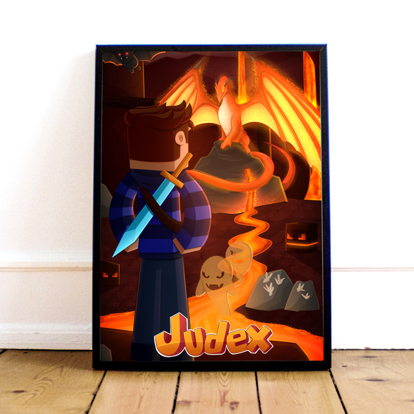 Judex Feuerdrache Poster