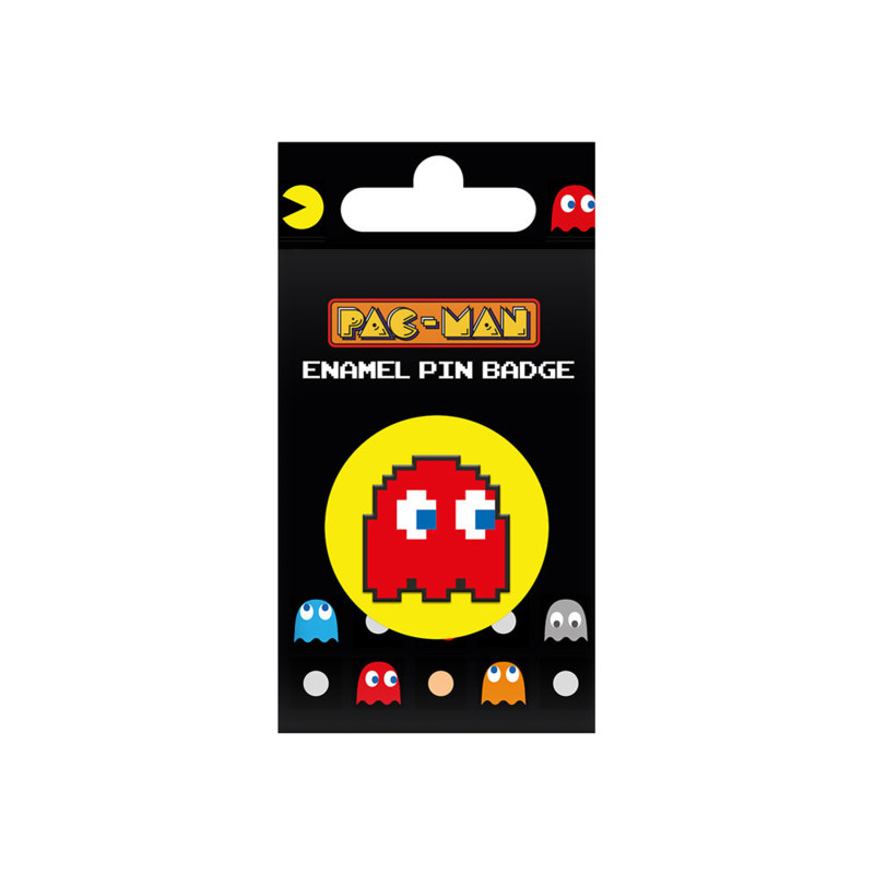 Pac Man Blinky Emaljestift Badge