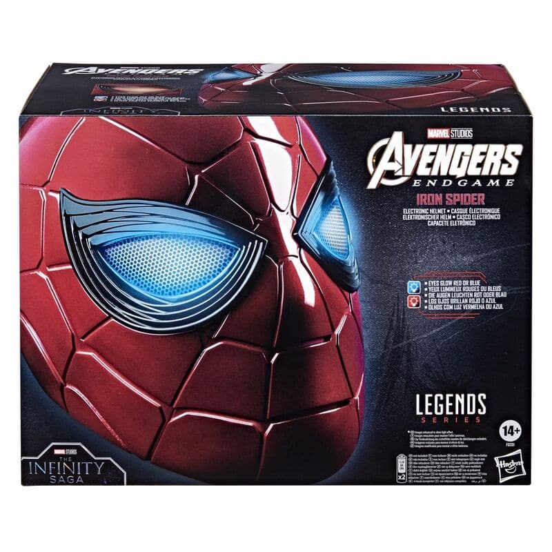 Marvel Spiderman Hjelm 1:1 Elektronisk Hjelm Marvel