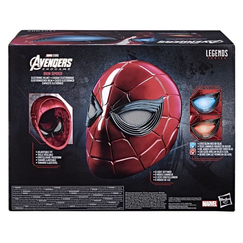 Marvel Spiderman Hjelm 1:1 Elektronisk Hjelm Marvel