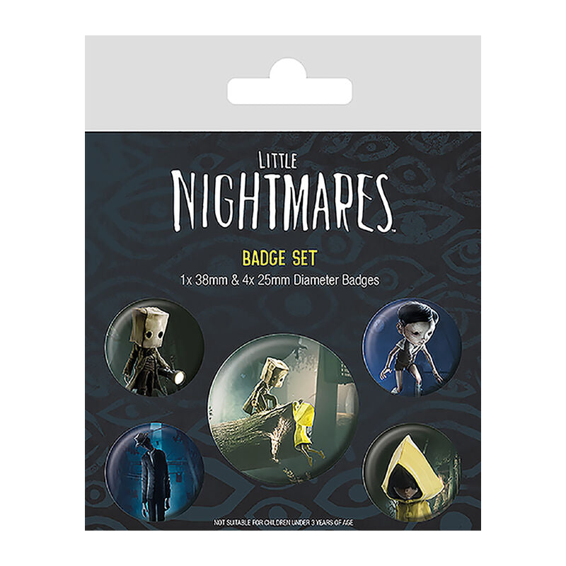 The Little Nightmare Ii Bagde Pack (5 Stykker)
