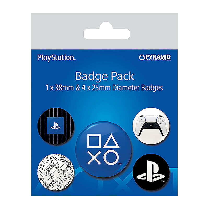 PlayStation (All to Play For) Abzeichen-Set (5 Stück)