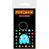 Pac-Man Blue PVC Nøglering
