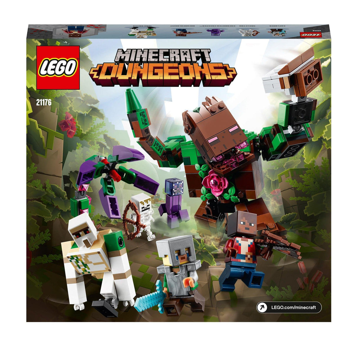 LEGO Minecraft - Det afskyelige junglevæsen (21176) Lego