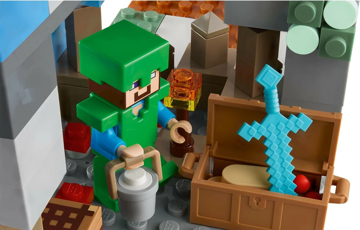 LEGO Minecraft - Der gefrorene Zunder (21243)