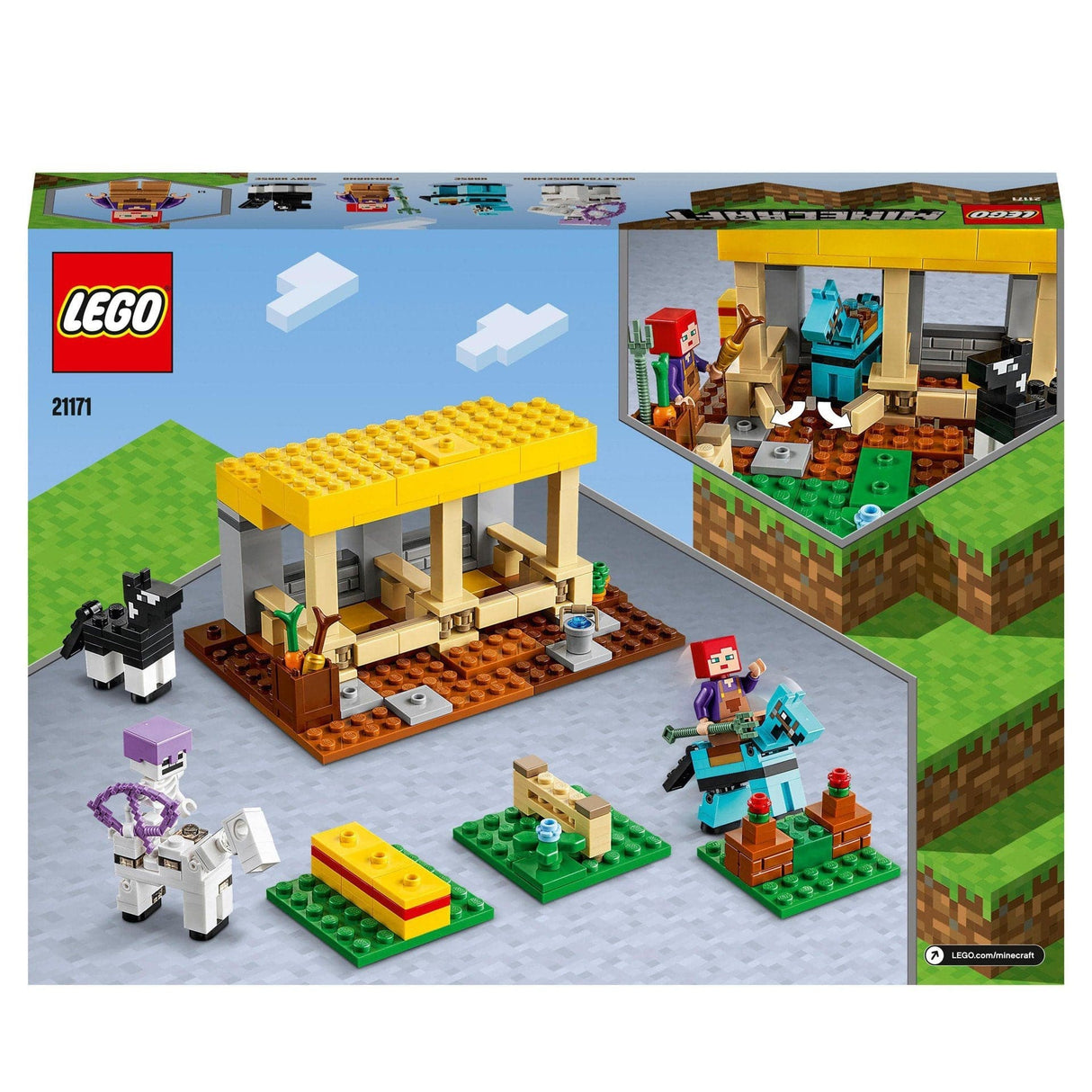 LEGO Minecraft - Hestestalden Lego