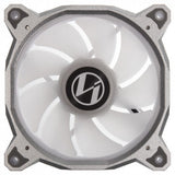 Lian Li BR120 RGB PWM Fan, Silver - 120mm Lian Li
