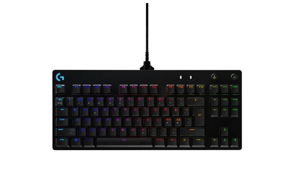 Mechanische Gaming-Tastatur Logitech G PRO – SCHWARZ – USB – NORDIC