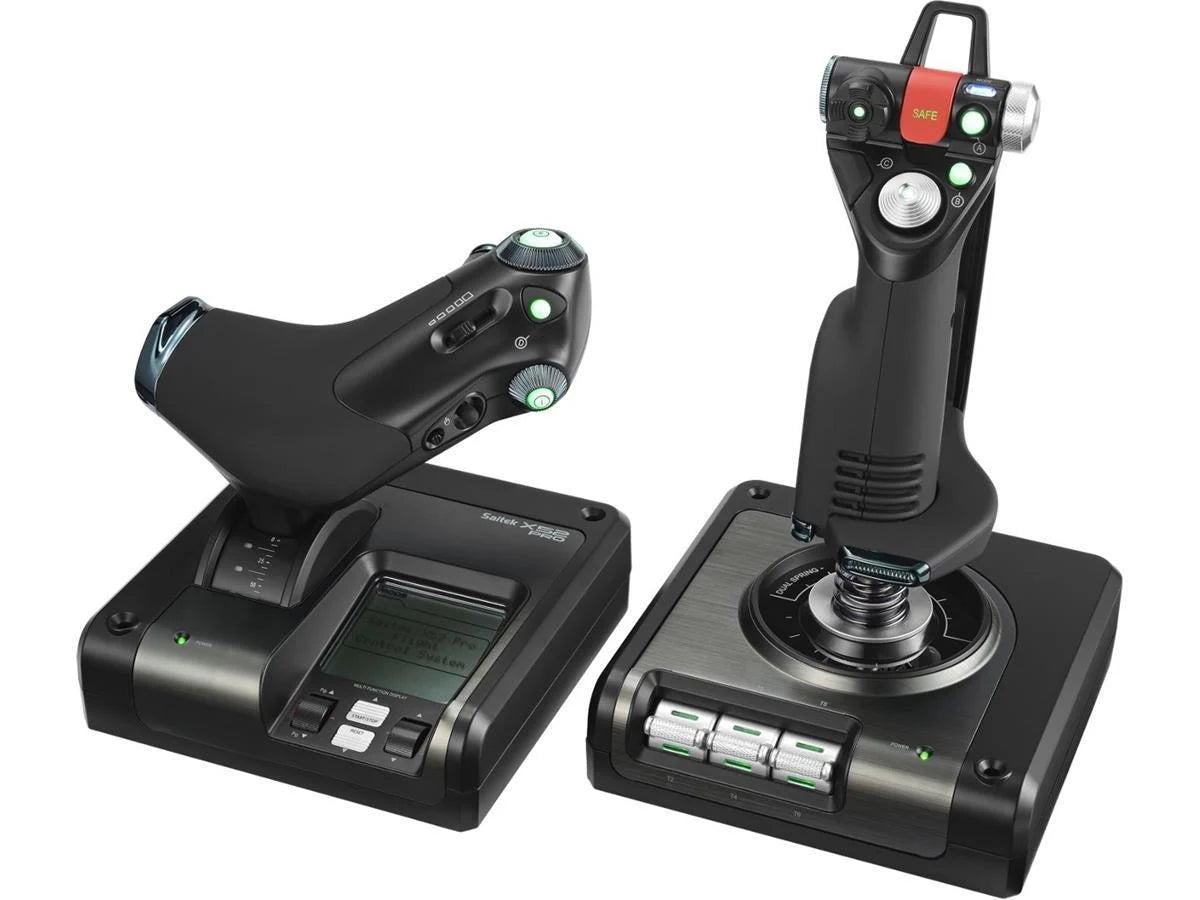 Logitech - G Saitek X52 Pro Flugsteuerungssystem / PC