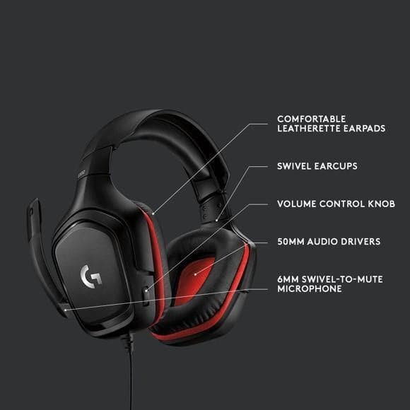 Logitech G332 Wired Gaming Headset Logitech