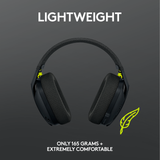 Logitech - G435 Lightspeed Wireless Gaming Headset - Black Logitech