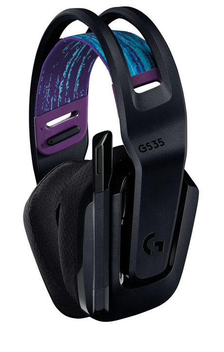 Logitech - G535 LIGHTSPEED Trådløst Gaming Headset - SORT Logitech