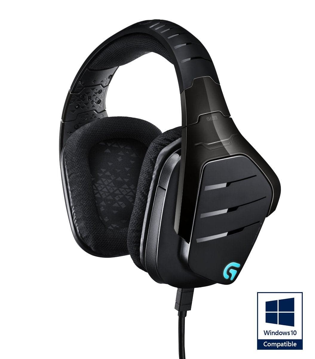 Logitech G633 Artemis Spectrum RGB 7.1 Surround Gaming Headset Logitech