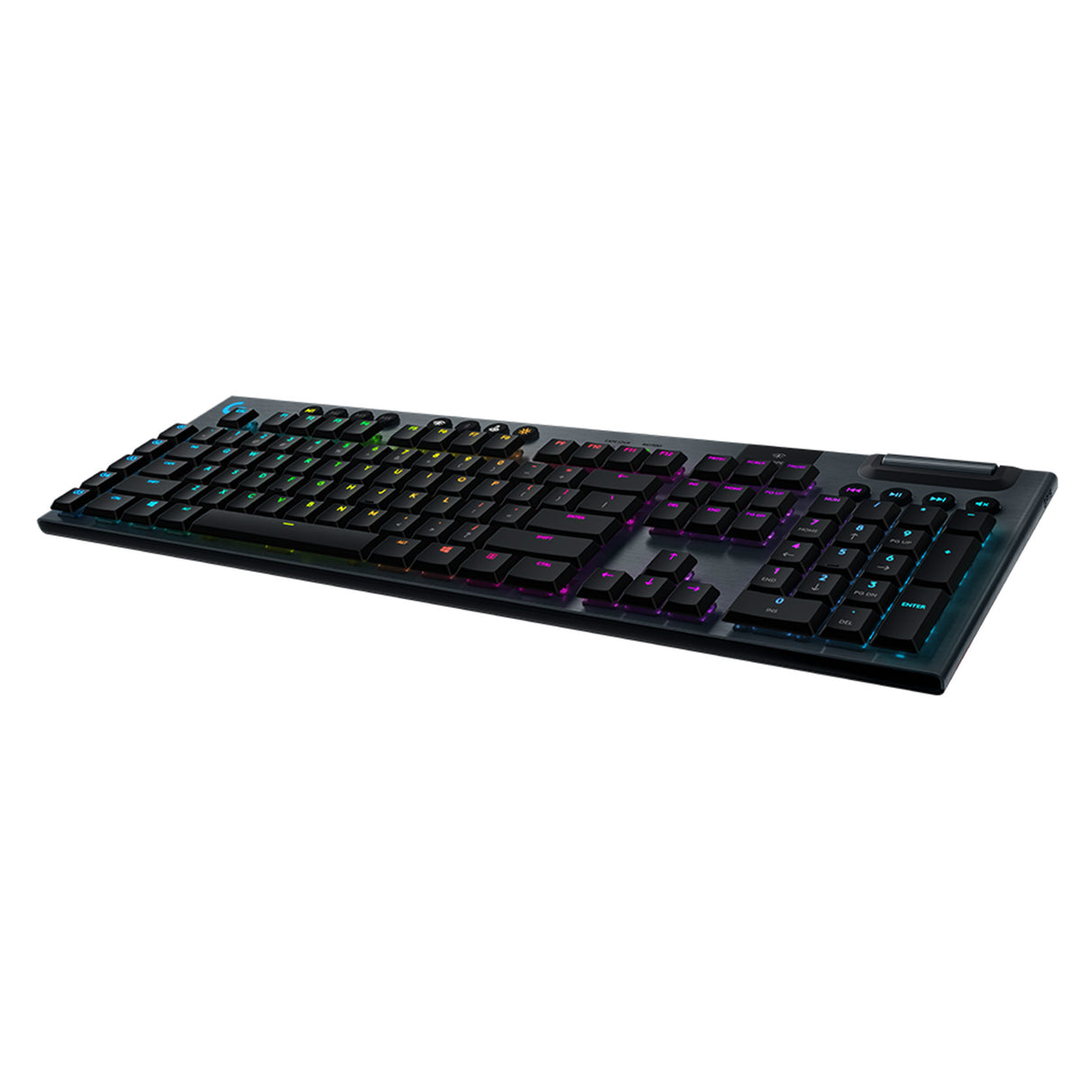 LOGITECH G915 LIGHTSPEED Kabellose mechanische RGB-Gaming-Tastatur – GL Clicky – CARBON – PAN – NORDIC 