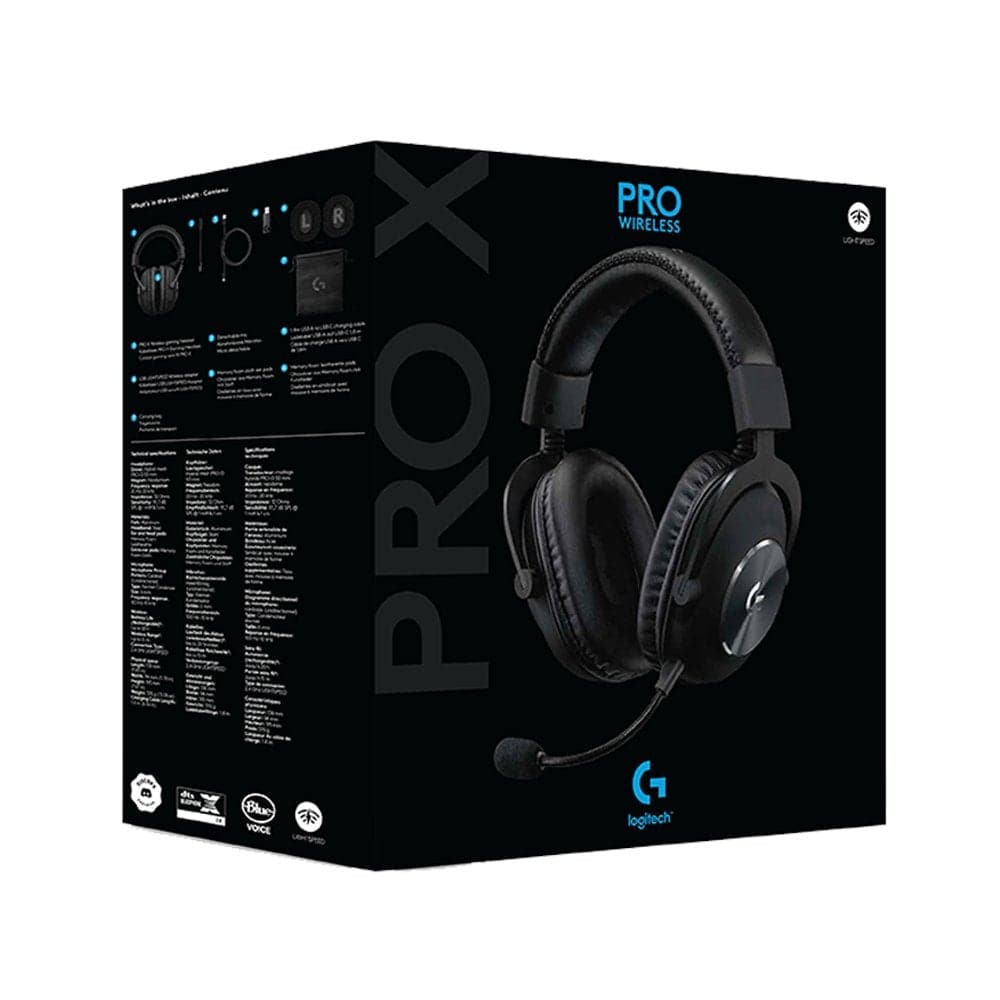 Logitech - PRO X Wireless LIGHTSPEED Gaming Headset Logitech