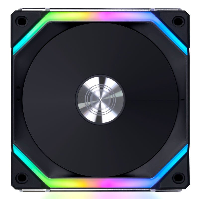 Lian Li UNI FAN SL V2 120 RGB PWM Fan 3 Pack, Black - 120 mm, 28mm frame Lian Li
