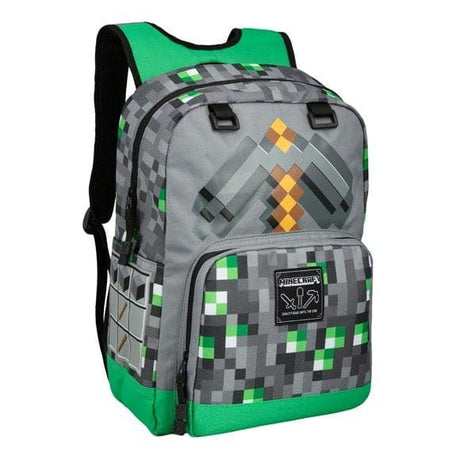 Minecraft 17" Emerald Survivalist Rygsæk Minecraft