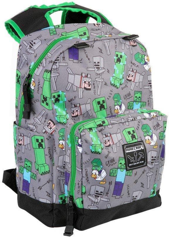 Minecraft 17 Overworld All Over Backpack Minecraft