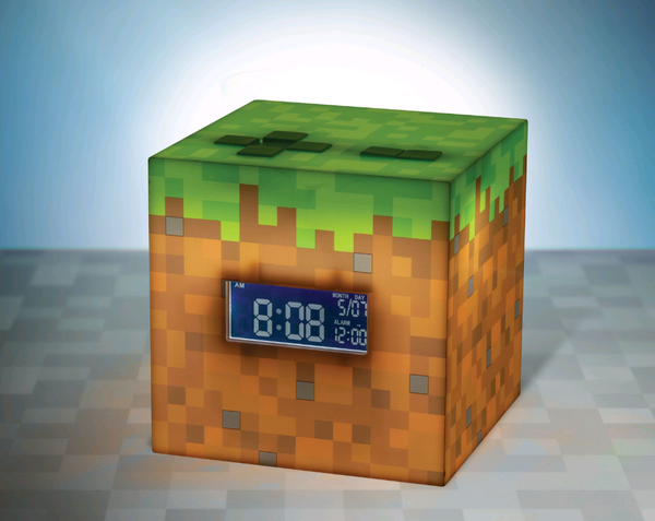 Minecraft-Uhr mit Alarm
