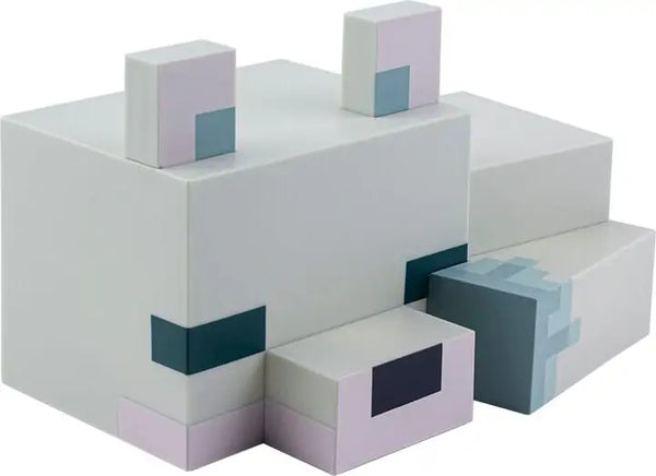 Minecraft 3D-Lampe – Polarfuchs – 16 cm
