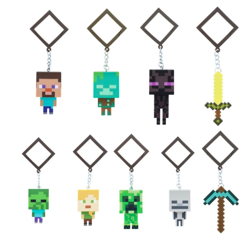 Minecraft Backpack Buddies. assoteret