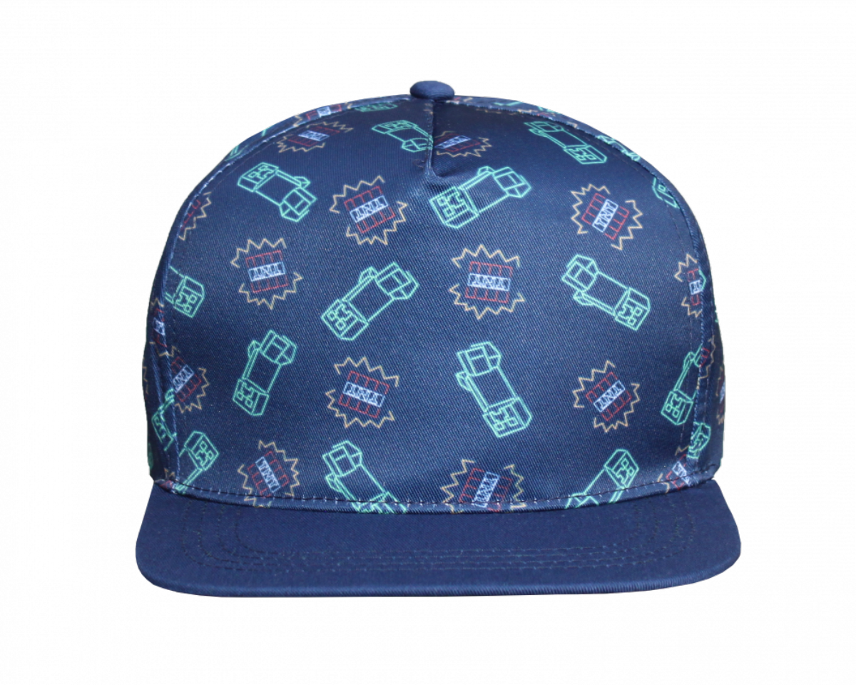 MINECRAFT BLUE SCATTER CAP Minecraft