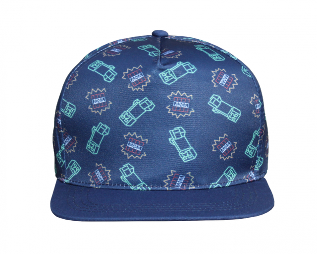 MINECRAFT BLUE SCATTER CAP Minecraft