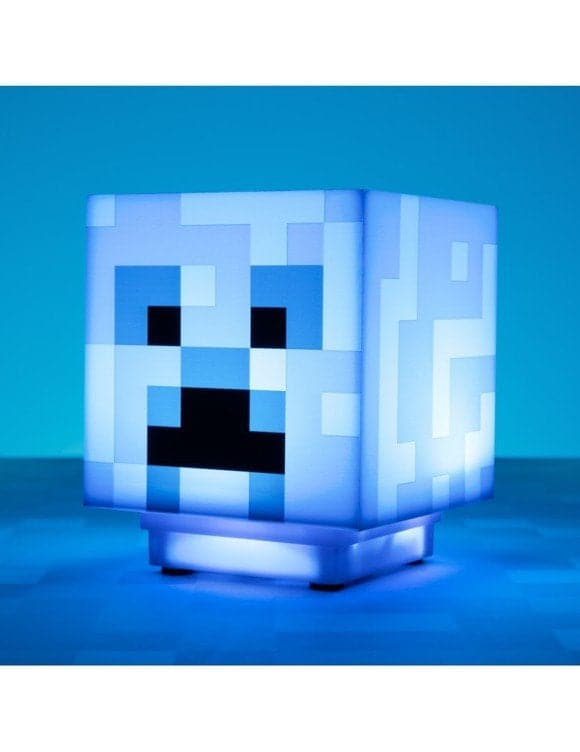 Minecraft - BlåCreeper Lampe Minecraft