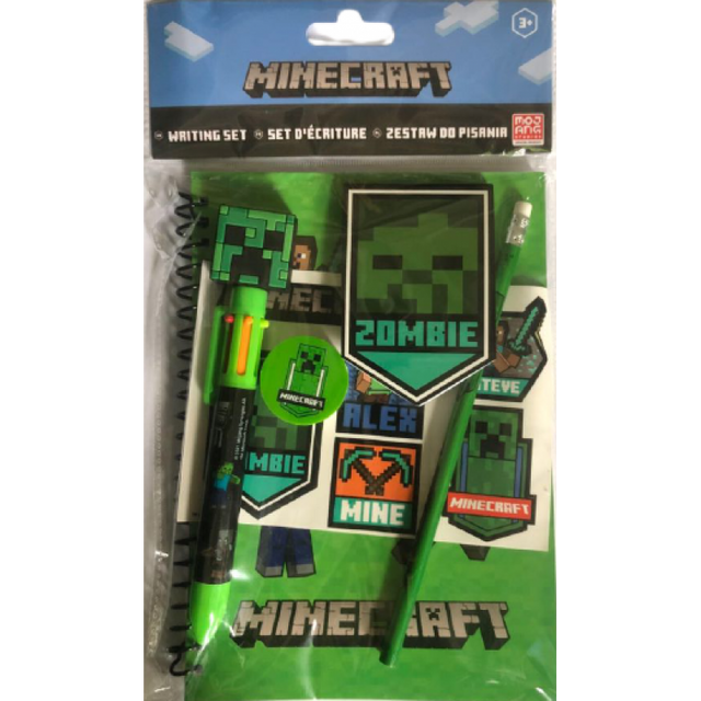 Minecraft - Skrivesæt Minecraft