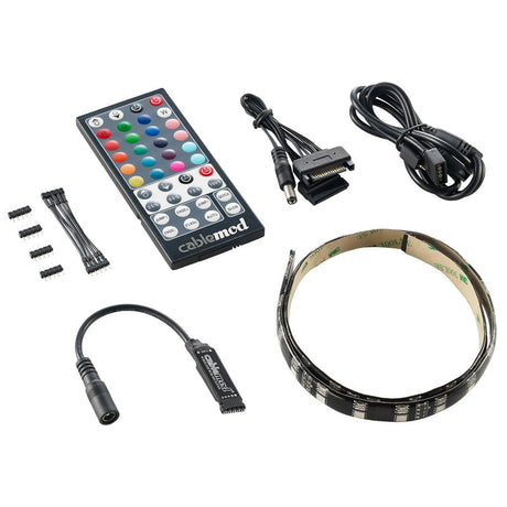 CableMod WideBeam Hybrid LED Kit 60cm - RGB/UV CableMod