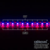 CableMod WideBeam Hybrid LED Kit 60cm - RGB/UV CableMod