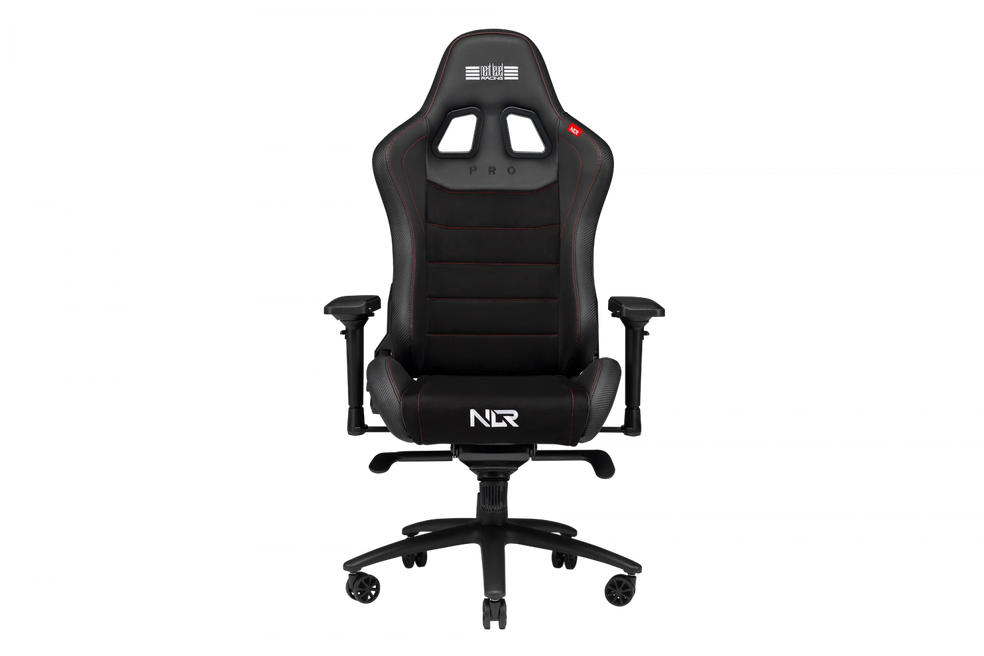 Next Level Racing – Pro-Gaming-Stuhl – Edition aus schwarzem Leder und Wildleder 