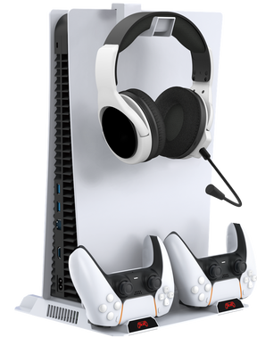 PIRANHA PS5 Cooling Fan Stand With DUAL Controlle Piranha