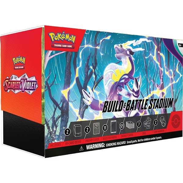 Pokémon – Scarlet &amp; Violet 1 – Bau- und Kampfstadion-Box (POK85347)