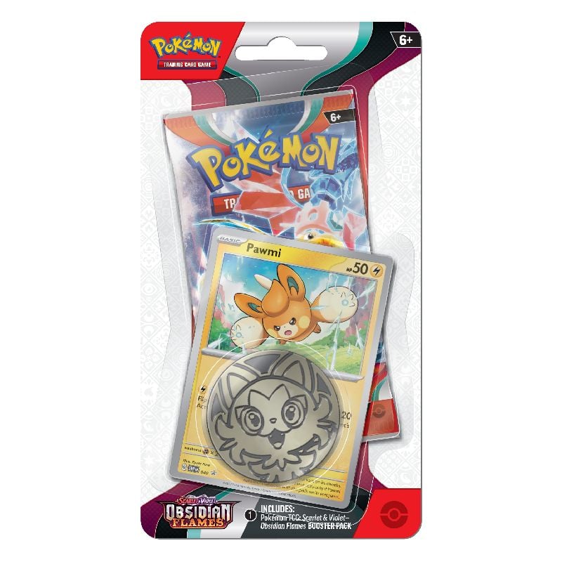 Pokemon Scarlet & Violet – Obsidian Flames - Checklane Blister (POK85519)