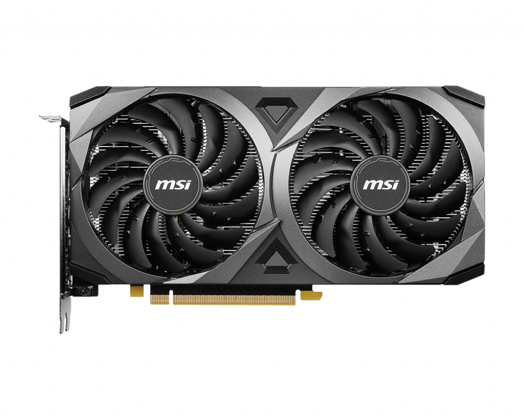 MSI GeForce RTX 3060 VENTUS 2X OC LHR - 12GB GDDR6 RAM - Grafikkort MSI