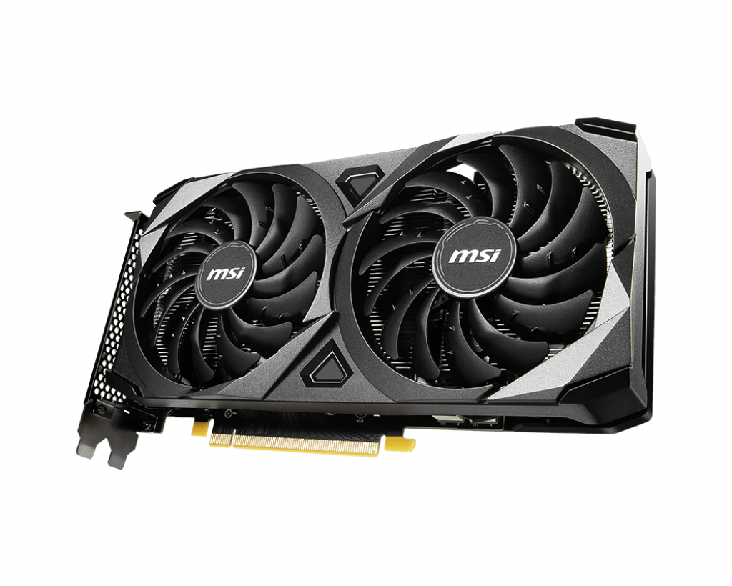 MSI GeForce RTX 3060 VENTUS 2X OC LHR - 12GB GDDR6 RAM - Grafikkort MSI