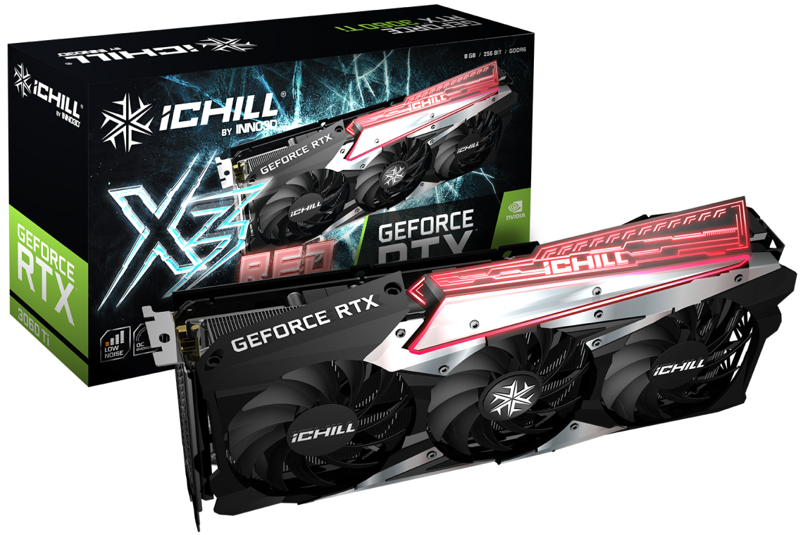 Inno3D GeForce RTX 3060 iChill X3 RED Inno3D