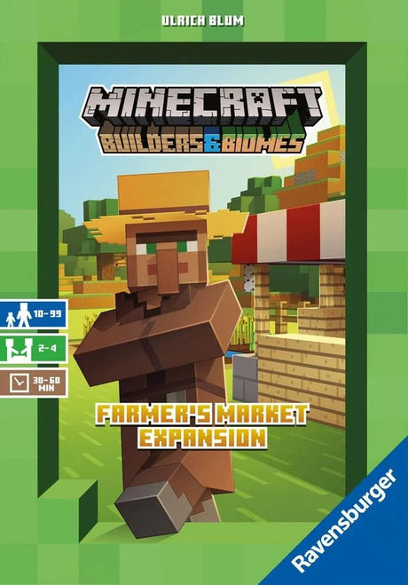 Ravensburger - Minecraft Builder & Biomes, Farmers market udvidelsespakke Ravensburger