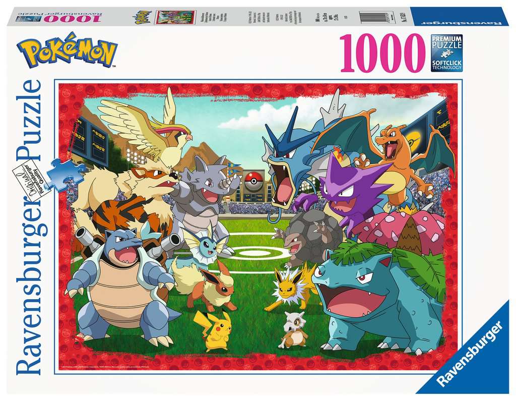 Ravensburger - Pokémon Showdown 1000 Teile